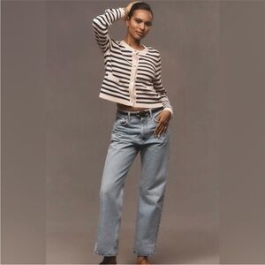 Anthropologie Pilcro Light Wash Straight Jeans Size 30